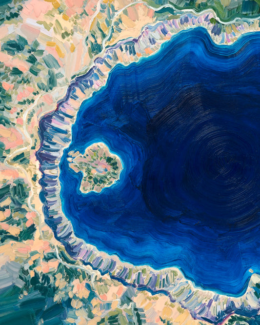 Crater Lake, Oregon — Giclée Print