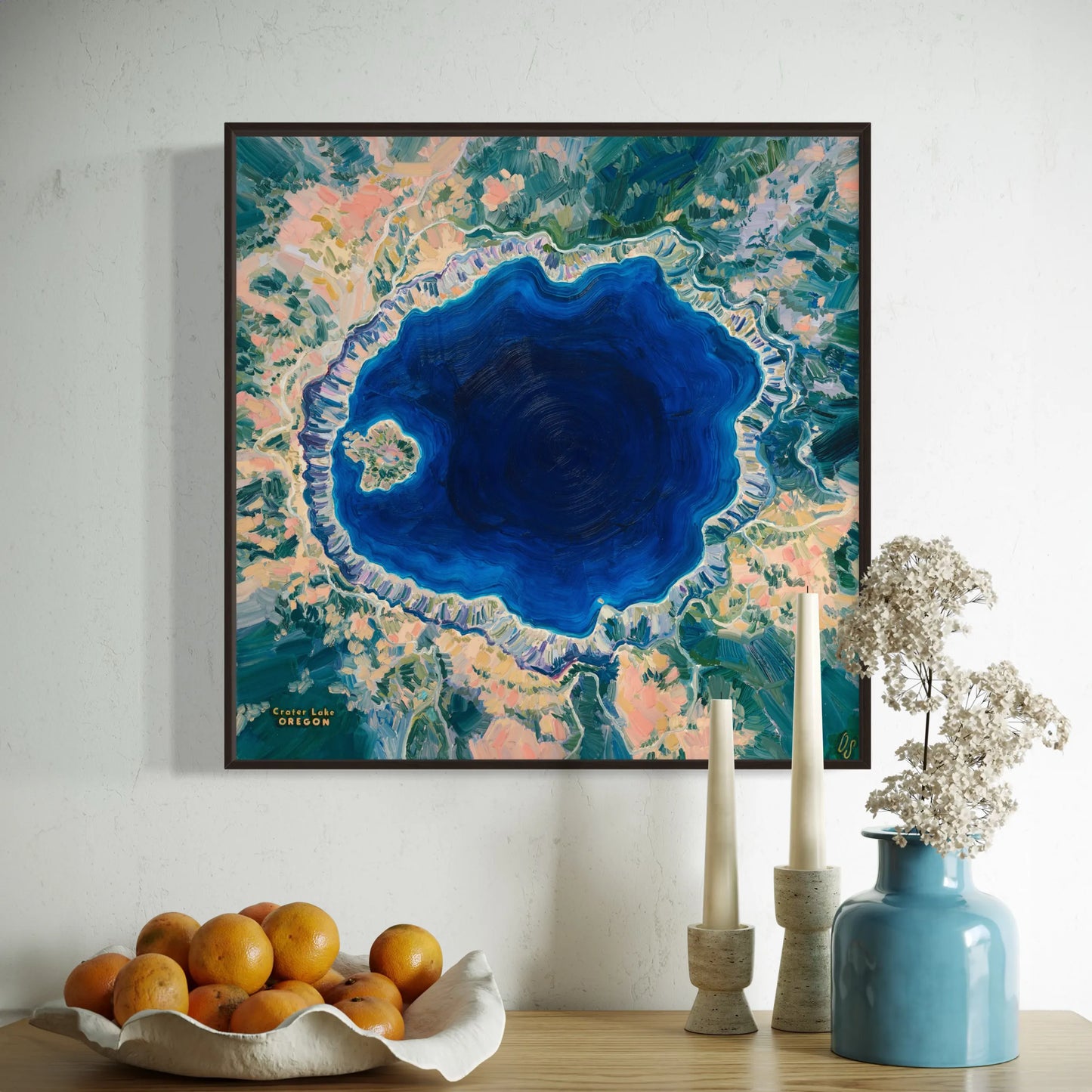 Crater Lake, Oregon — Stretched Canvas Print