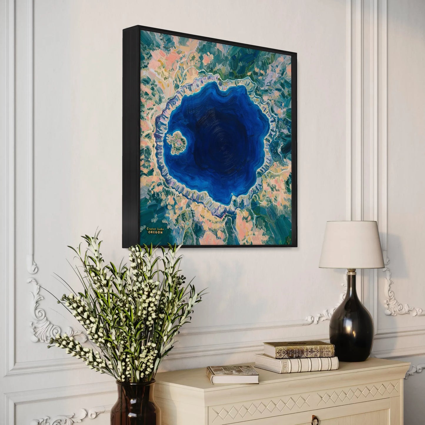 Crater Lake, Oregon — Stretched Canvas Print