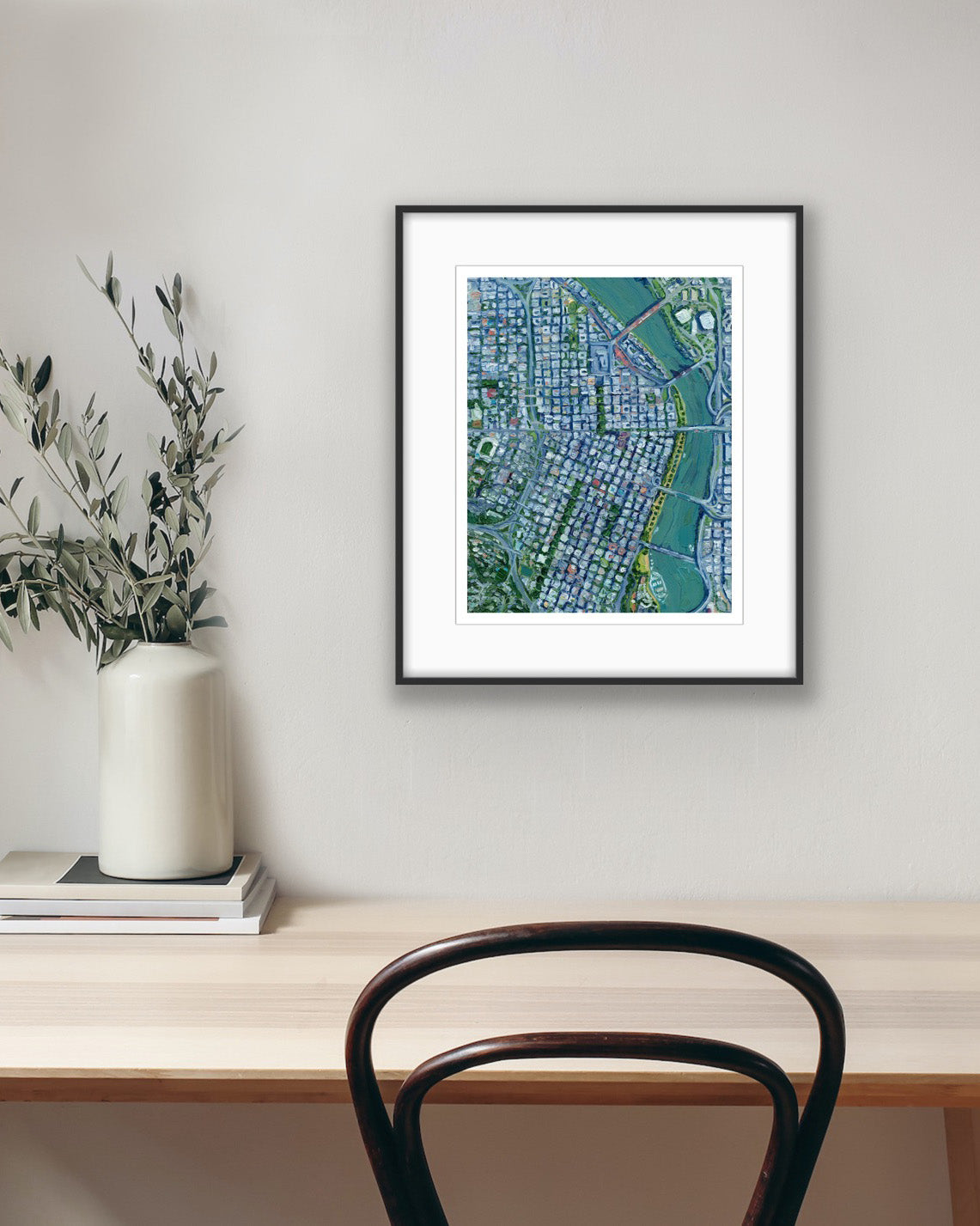 Downtown Portland, Oregon — Giclée Print