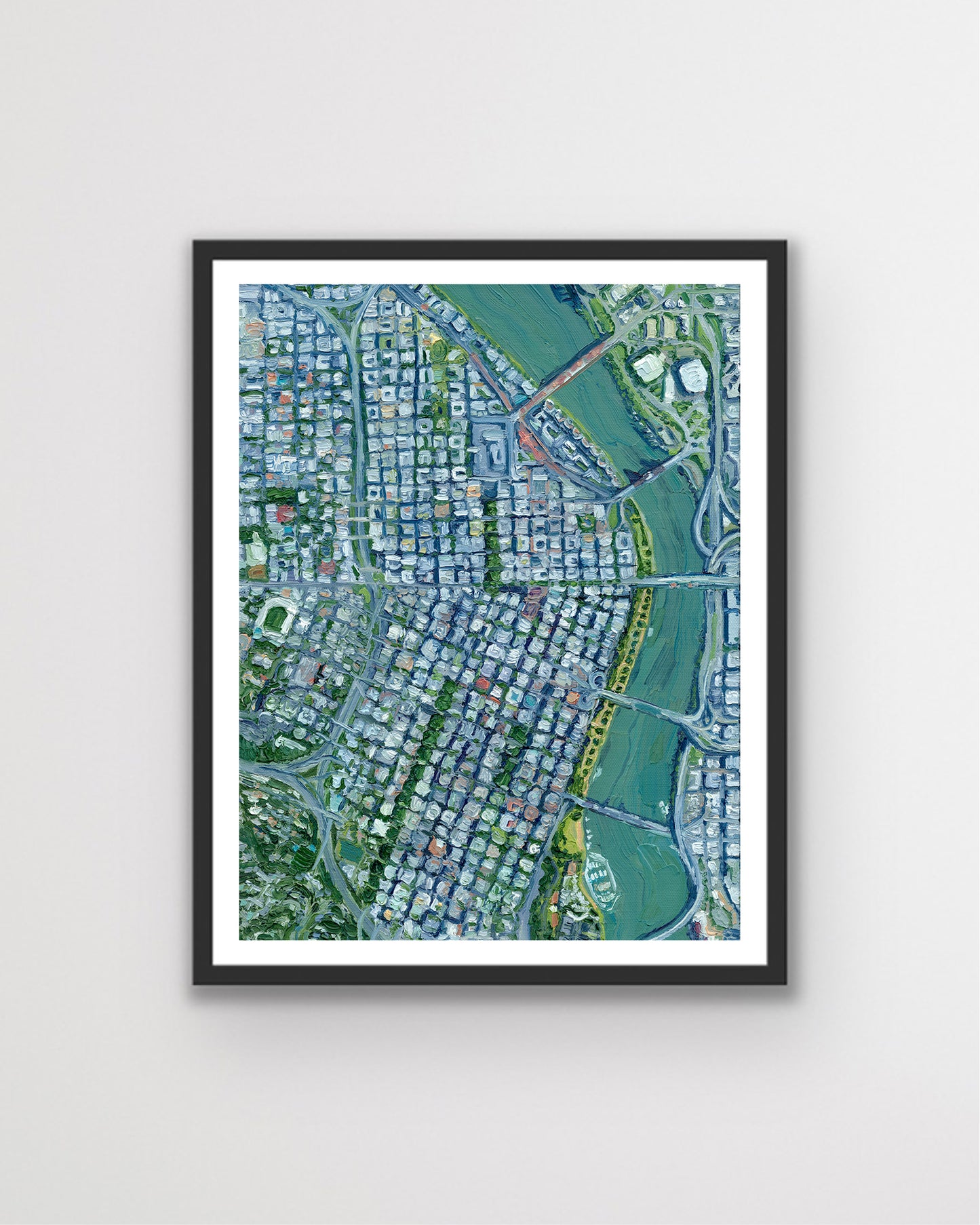 Downtown Portland, Oregon — Giclée Print