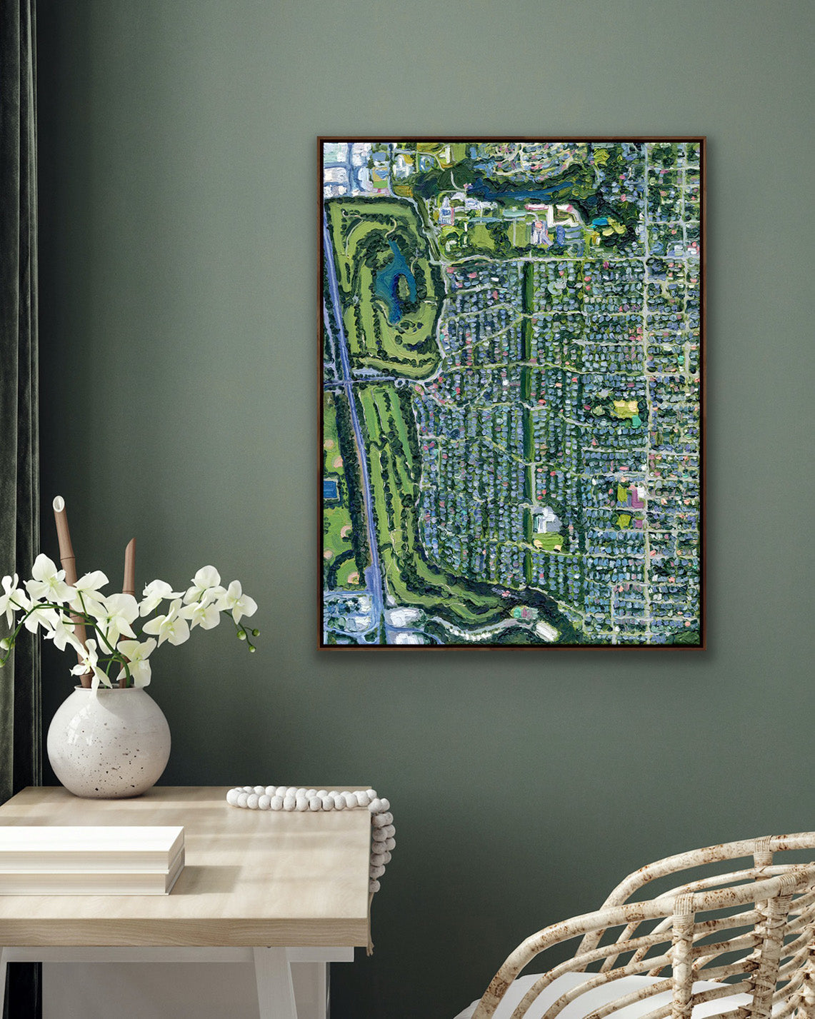 Eastmoreland, Portland, Oregon — Stretched Canvas Print