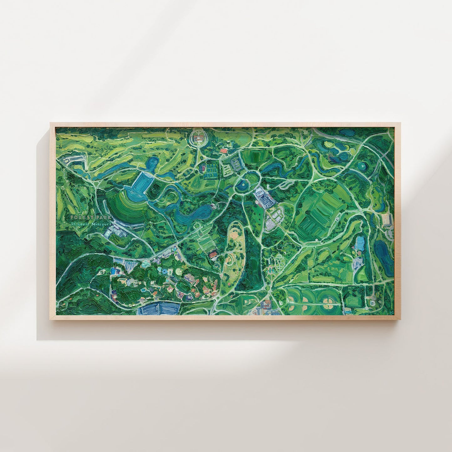 Forest Park, St. Louis, Missouri — Giclée Print