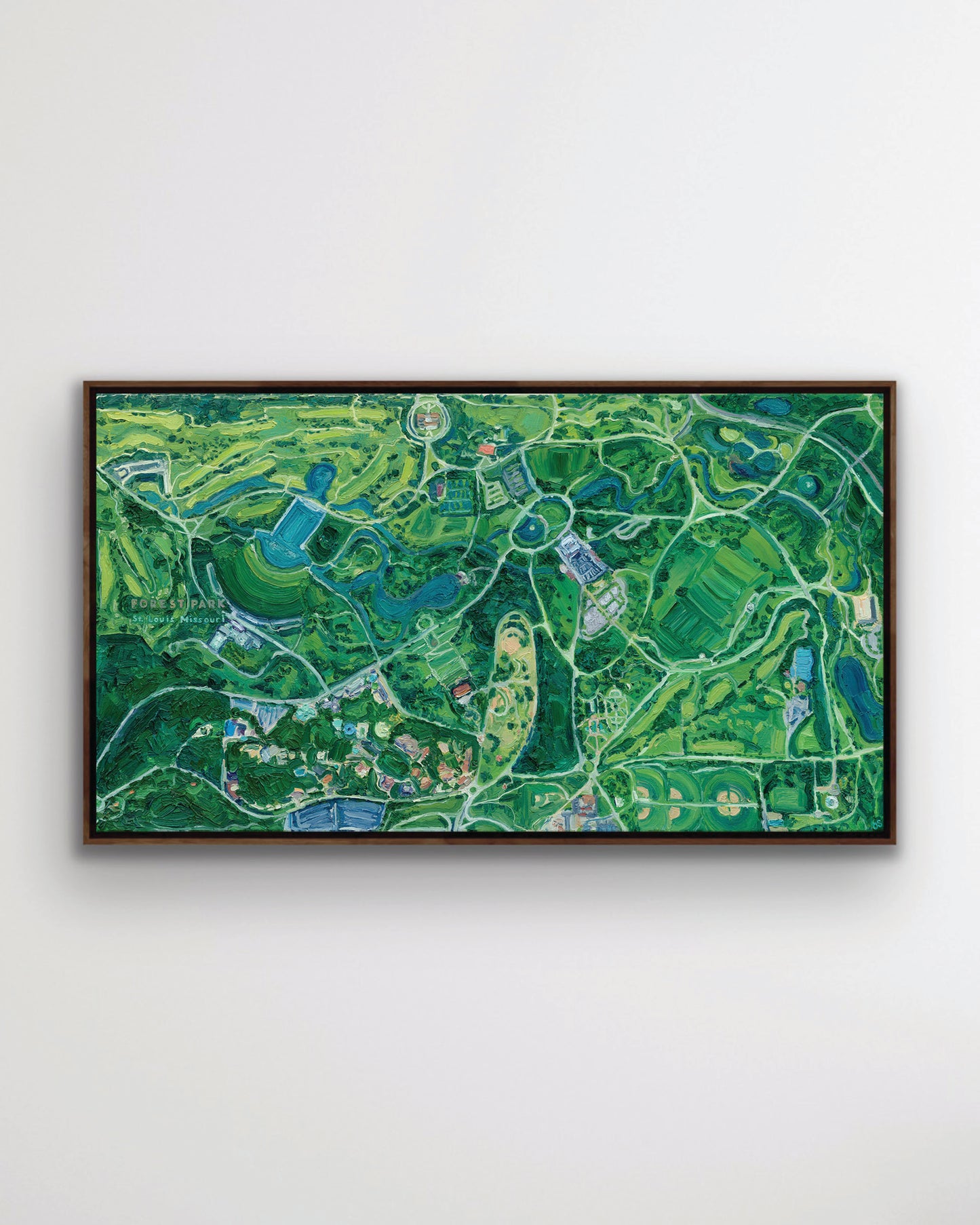 Forest Park, St. Louis, Missouri — Stretched Canvas Print