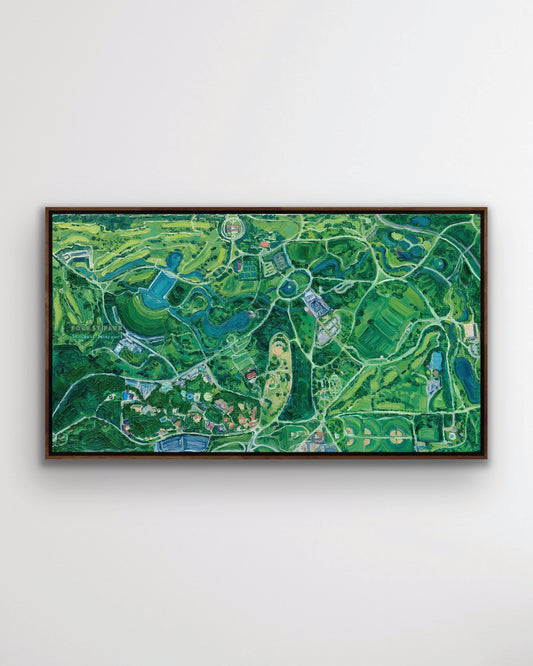 Forest Park, St. Louis, Missouri — Stretched Canvas Print