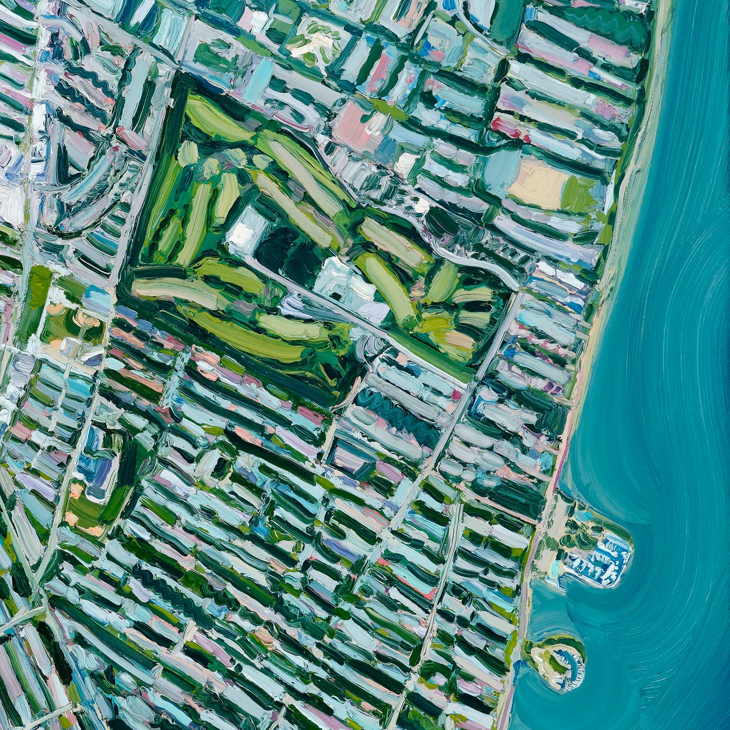 Grosse Pointe, Michigan — Stretched Canvas Print