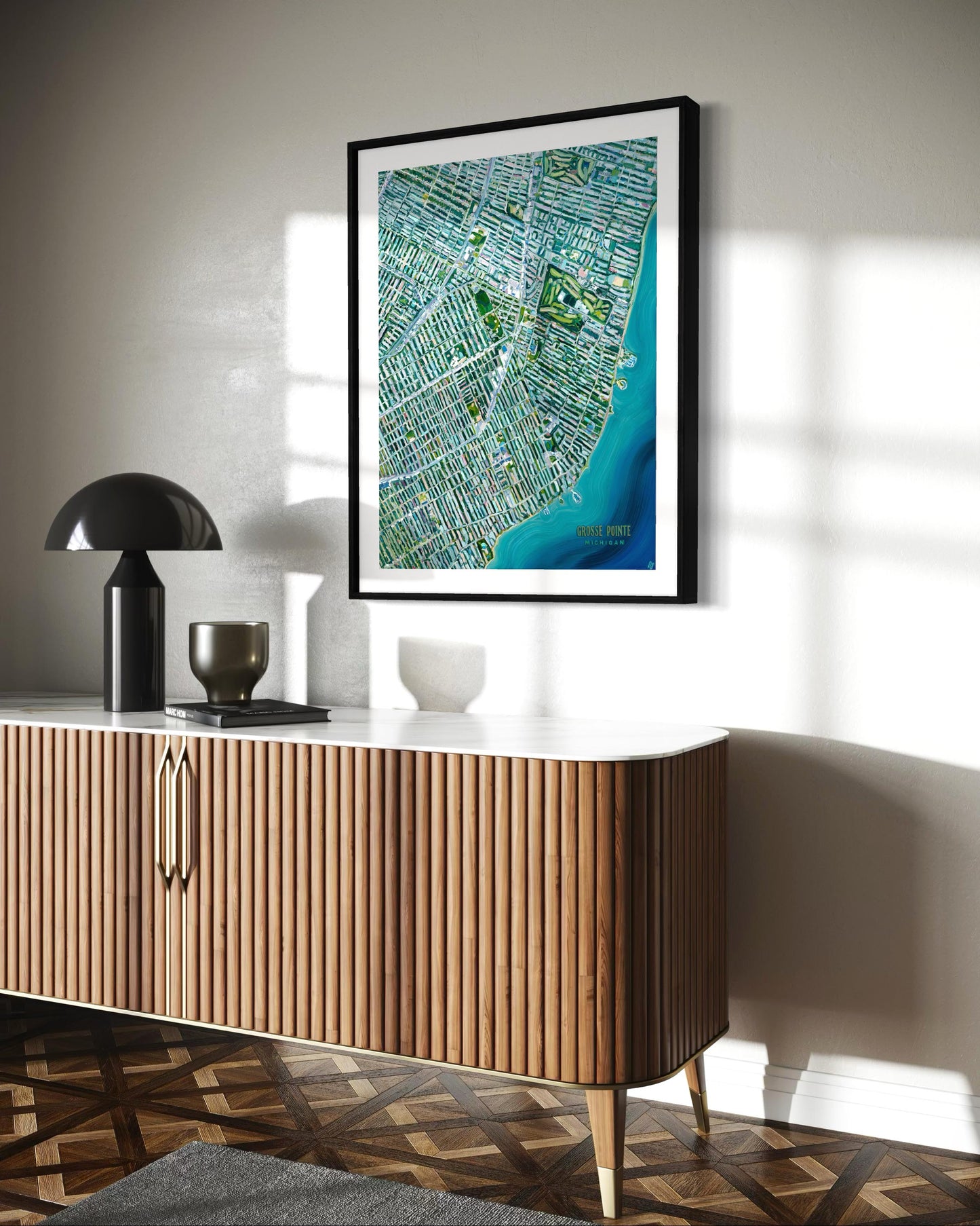 Grosse Pointe, Michigan — Giclée Print