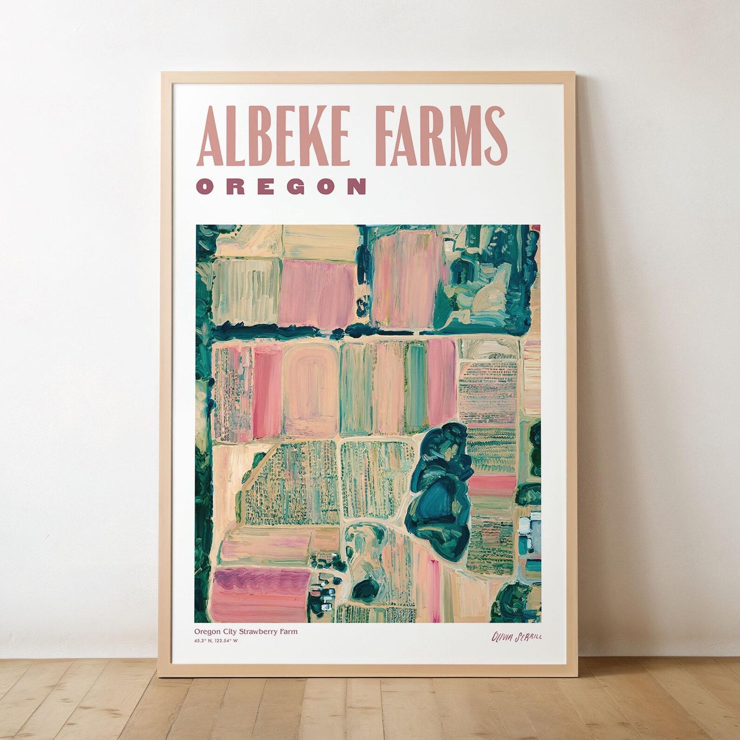 Albeke Farms, OR Poster