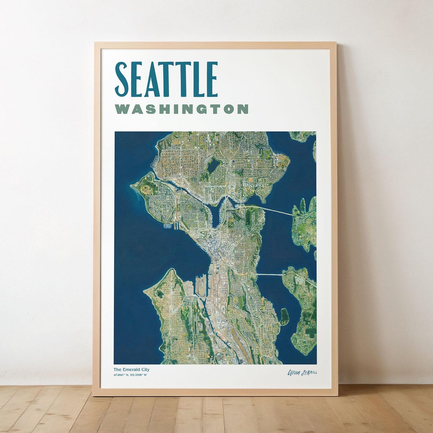 Seattle, WA Poster
