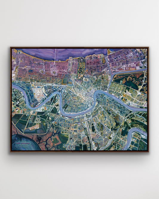 New Orleans, Louisiana — Stretched Canvas Print