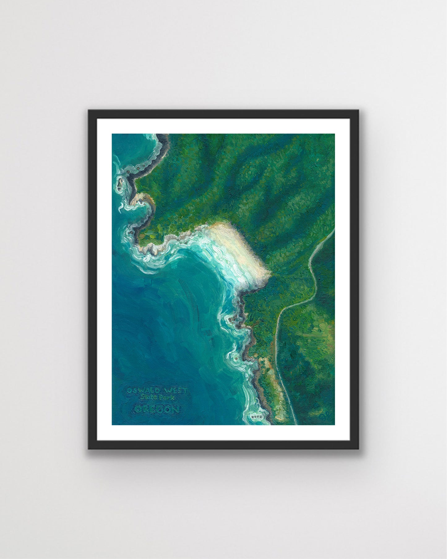 Oswald West State Park, Oregon — Giclée Print