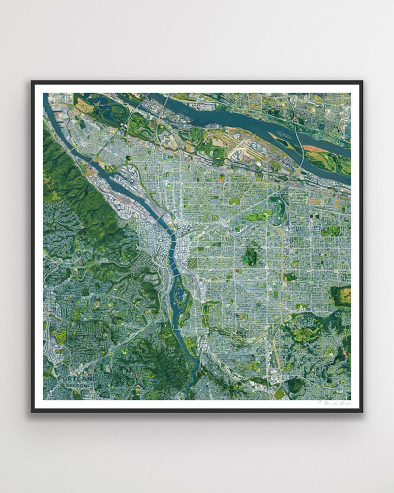 Portland, Oregon — Giclée Print