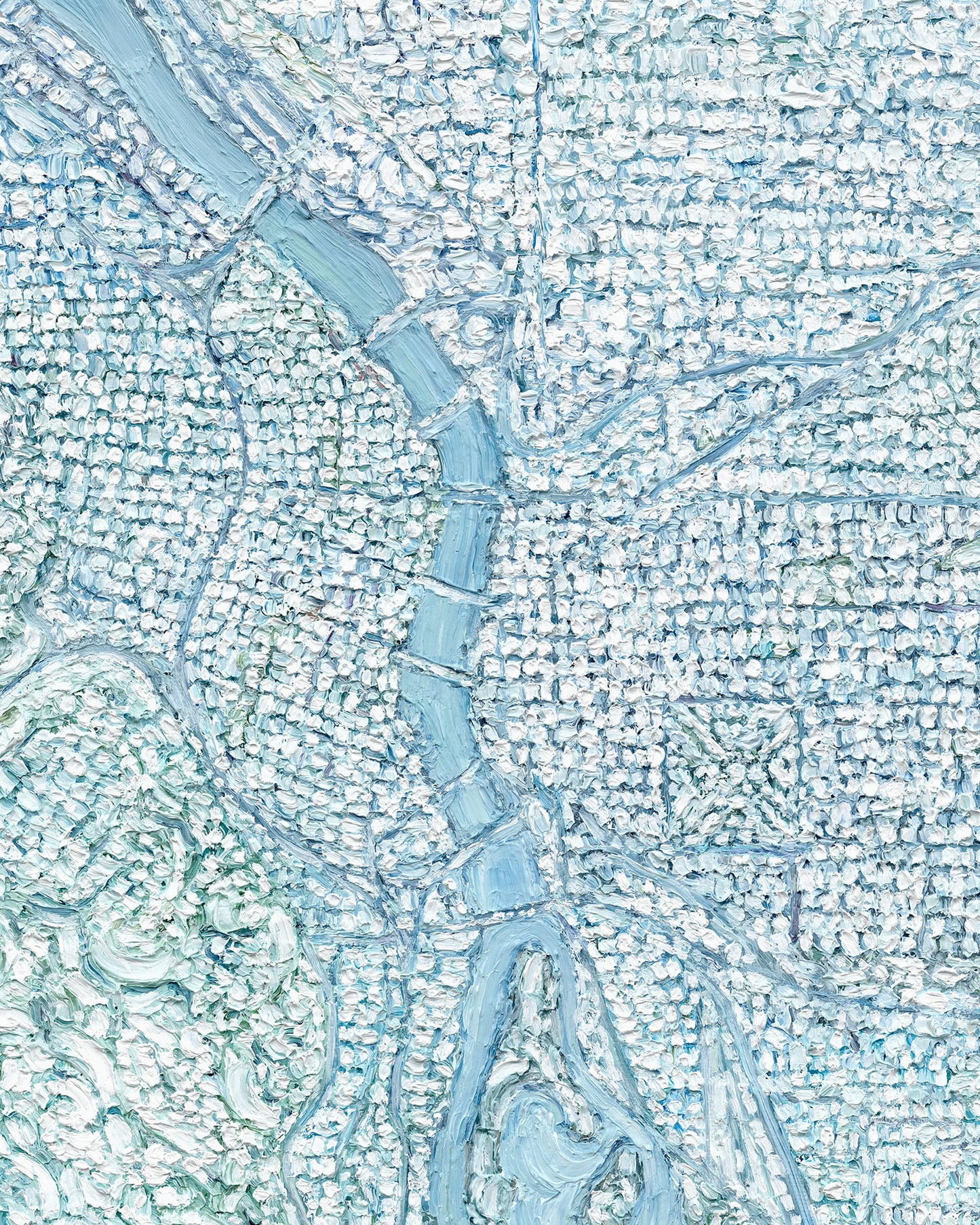 Portland Under Snow — Giclée Print