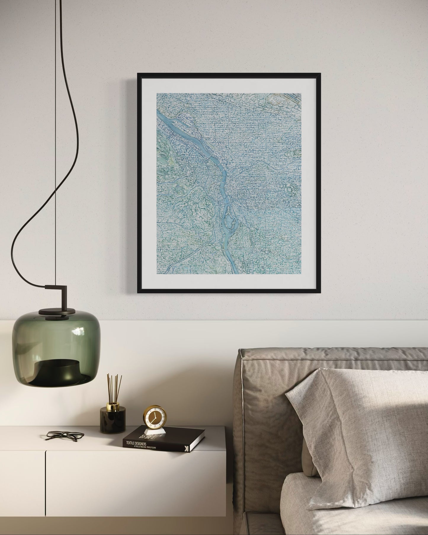 Portland Under Snow — Giclée Print