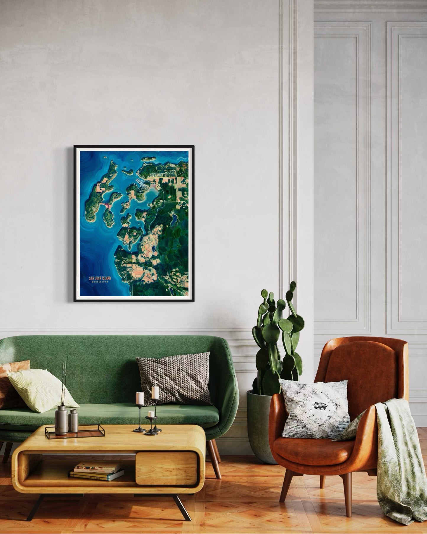 San Juan Island (West) — Giclée Print