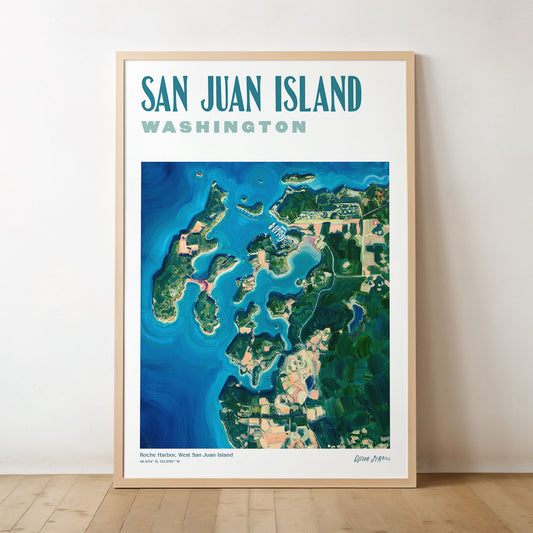San Juan Island Poster