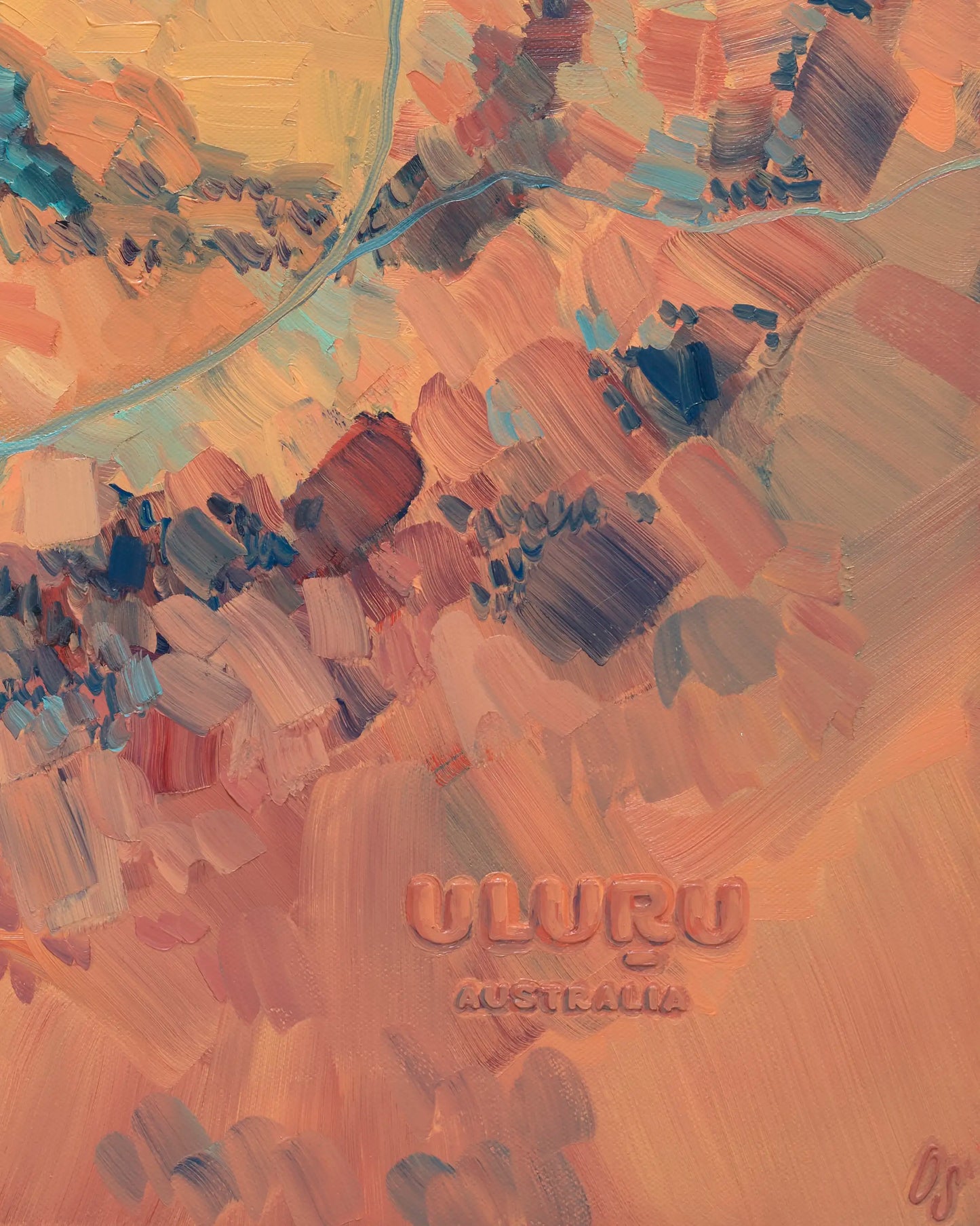 Uluru, Australia — Stretched Canvas Print