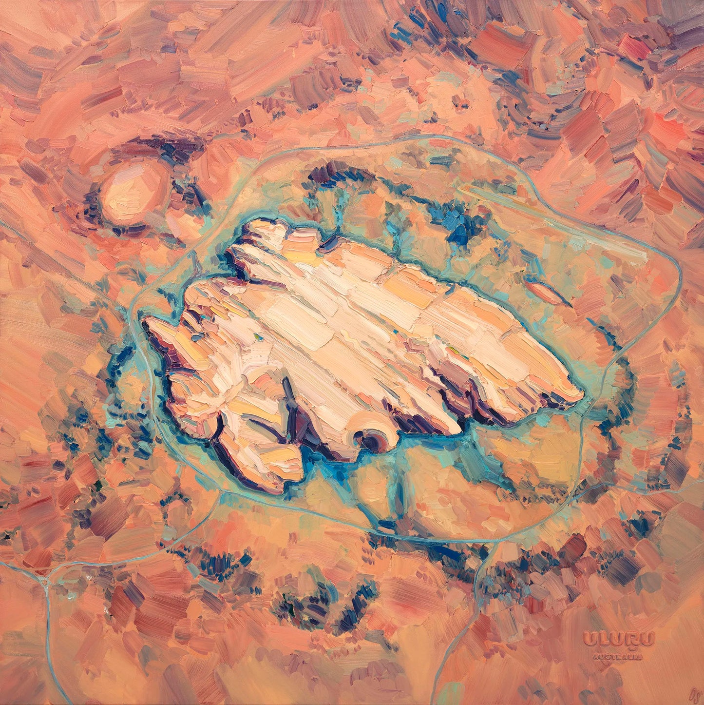 Uluru, Australia — Stretched Canvas Print