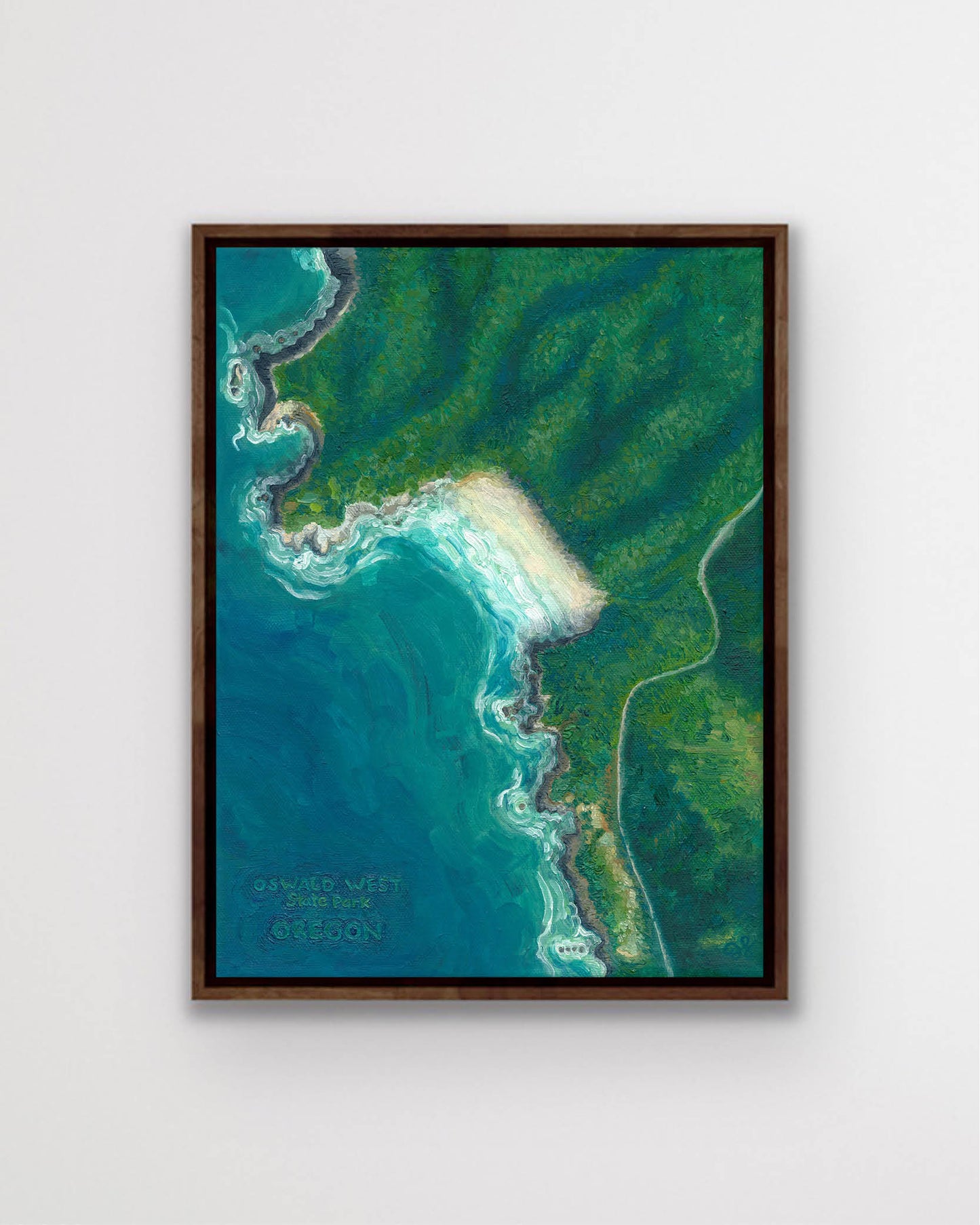 Oswald West State Park, Oregon — Stretched Canvas Print